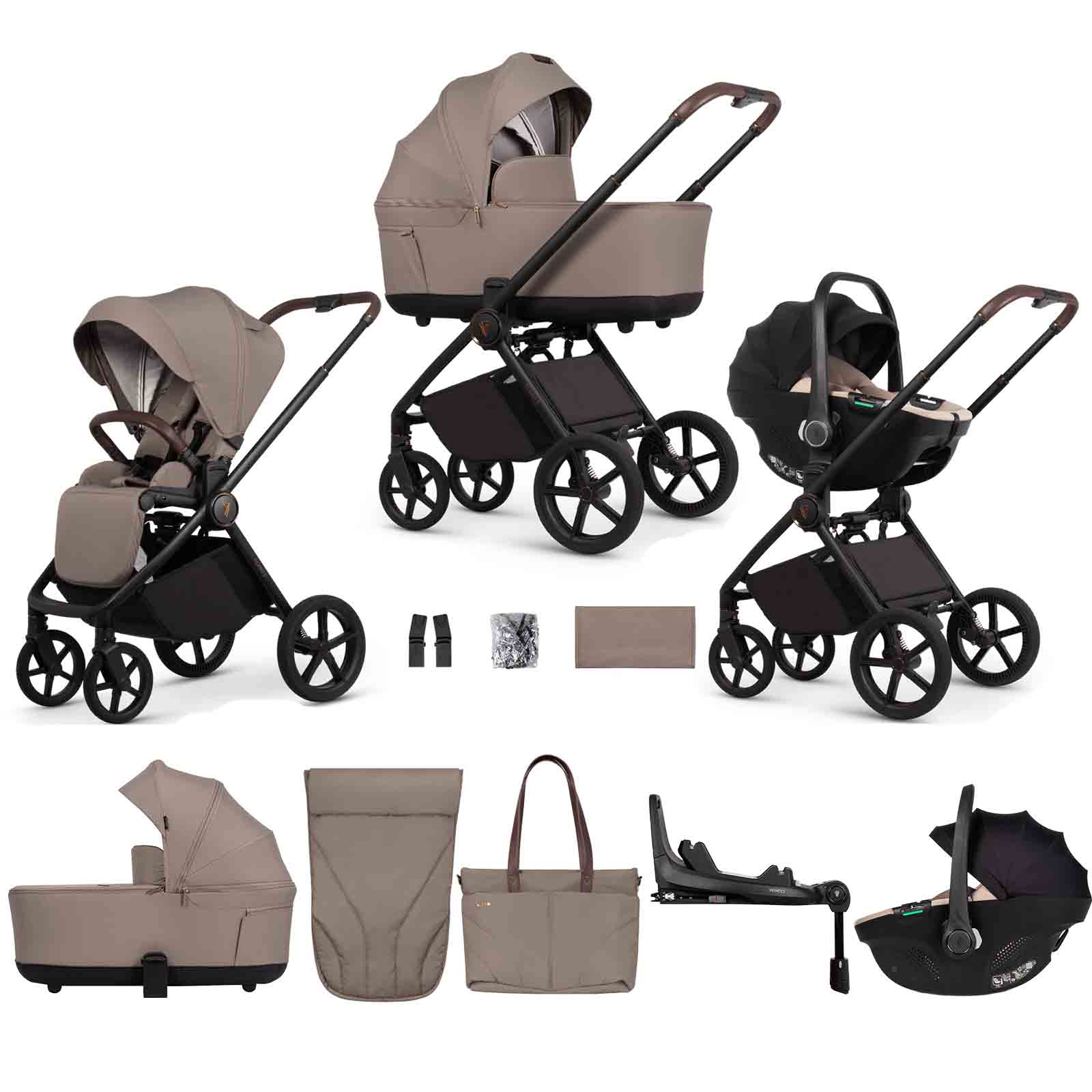 Claro 2 10 Piece Luxury Bundle Almond