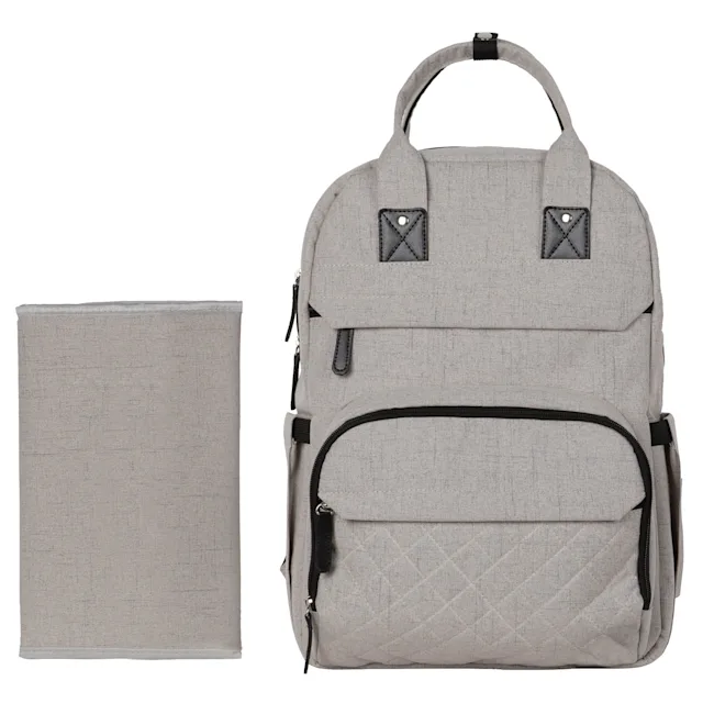 Puggle Memphis Backpack/Changing Bag - Cashmere 