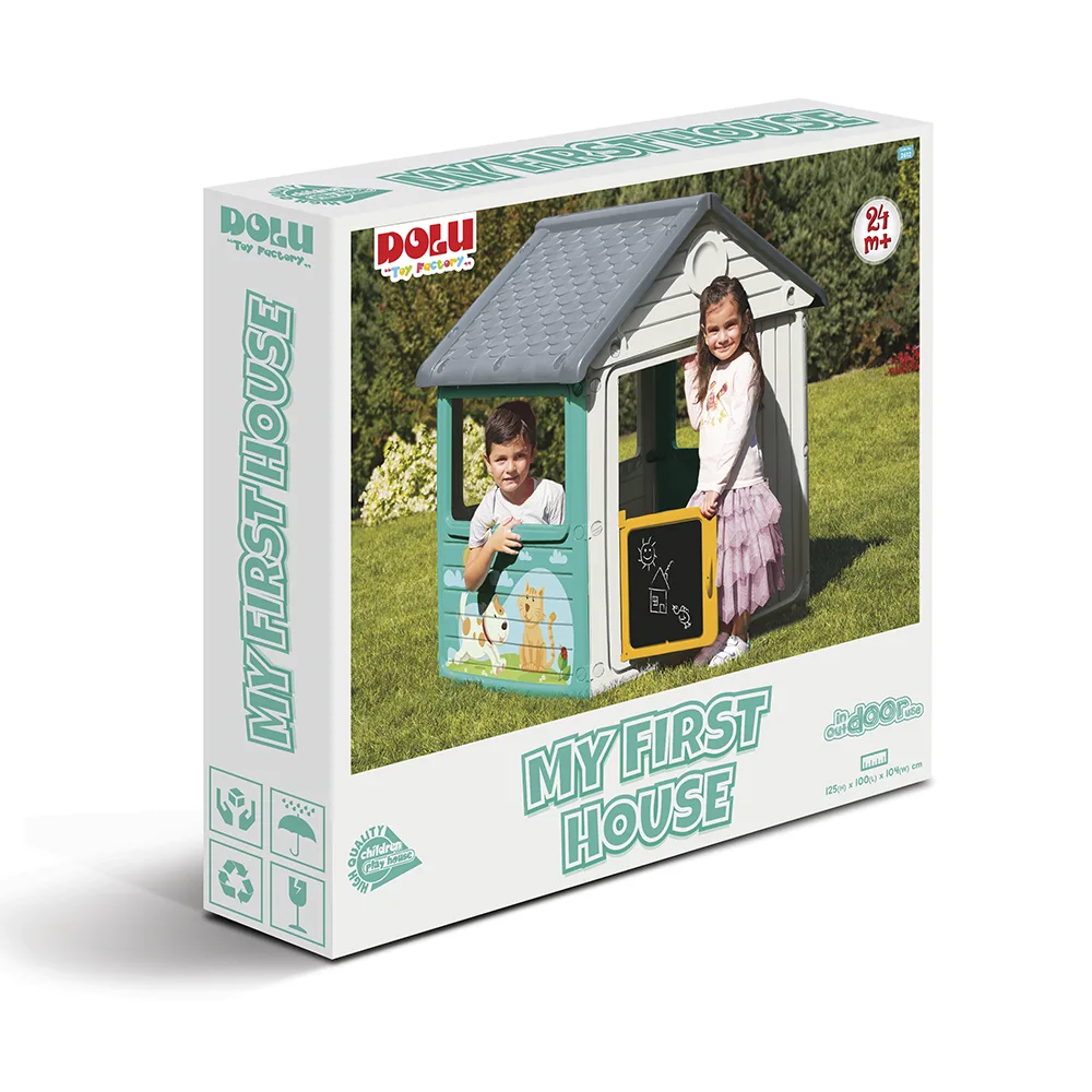 Dolu My First House White Blue (2 Years) The Nursery Store