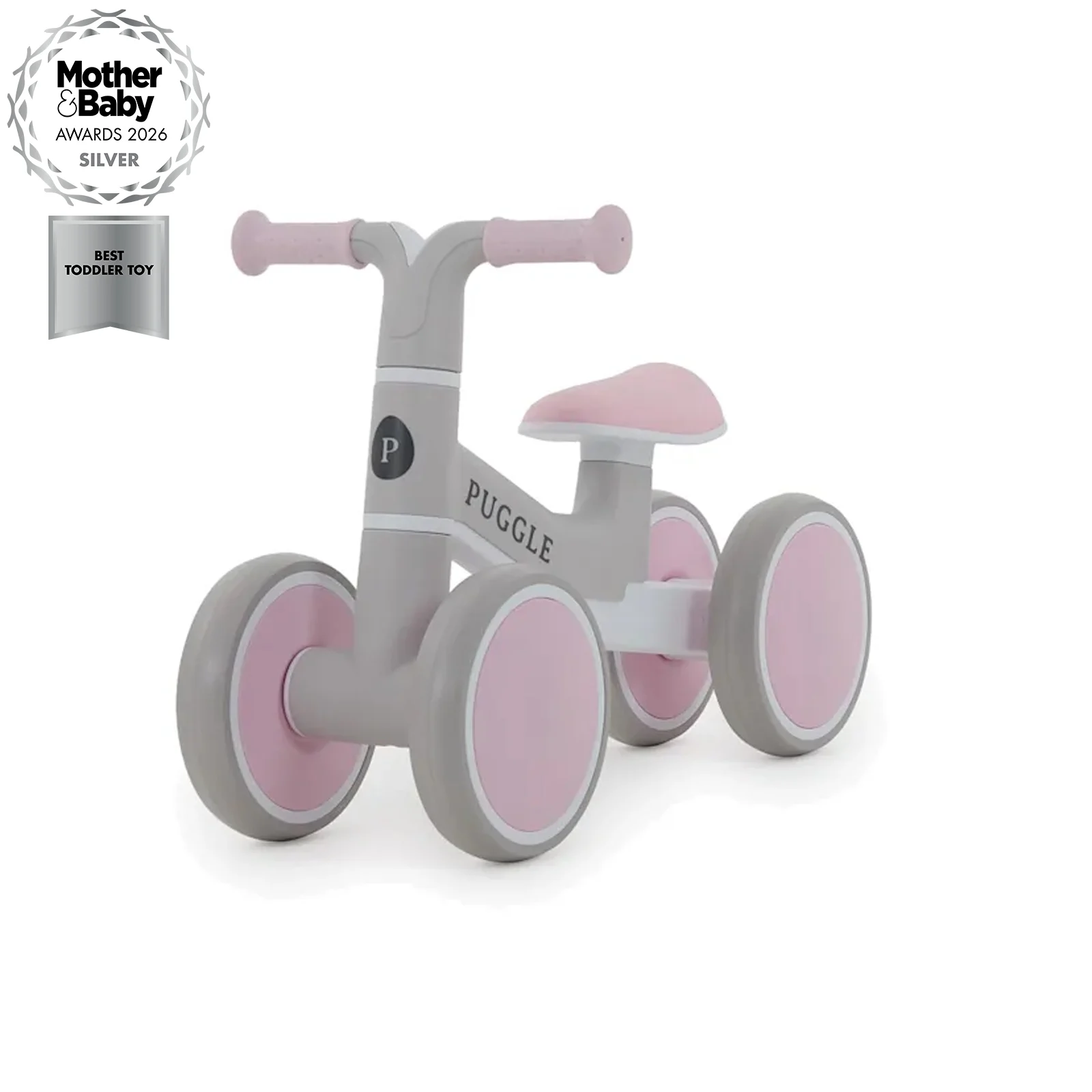 Pink Toddler Bike Zoomsday Pink Balance Bike Moto-Style Toddler Bike 18m–4yrs – Threeve