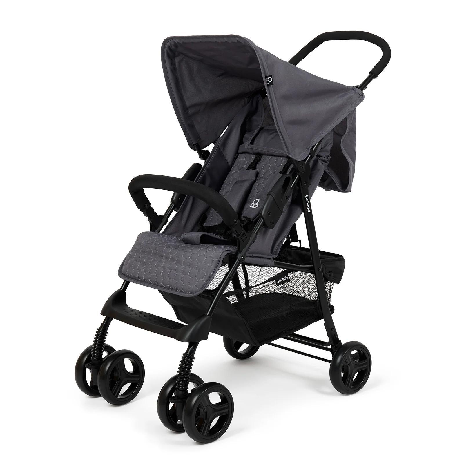 Universal winter footmuff for pushchair in shearling effect and fleece