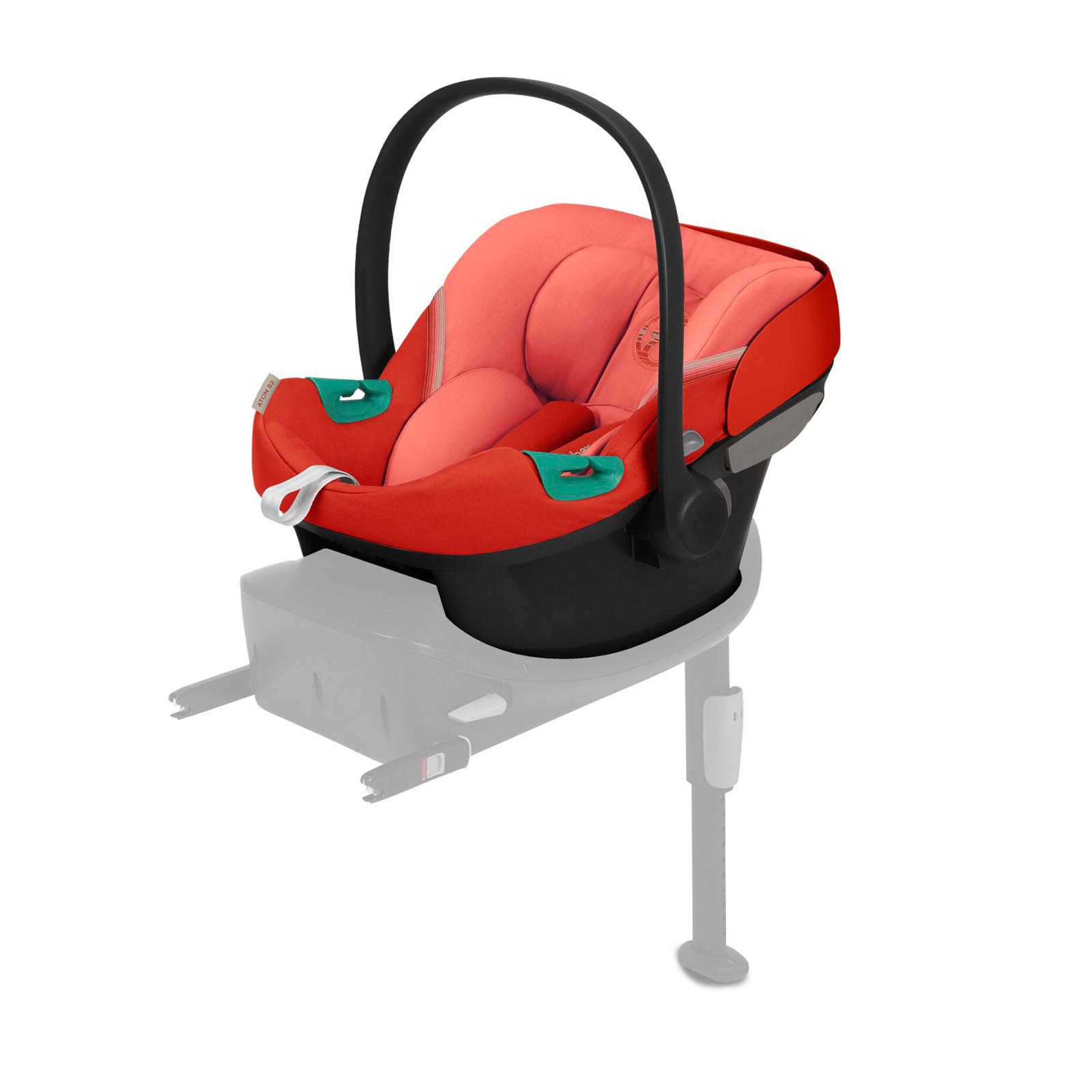 Cybex Aton S2 i-Size Car Seat - Hibiscus Red | The Nursery Store