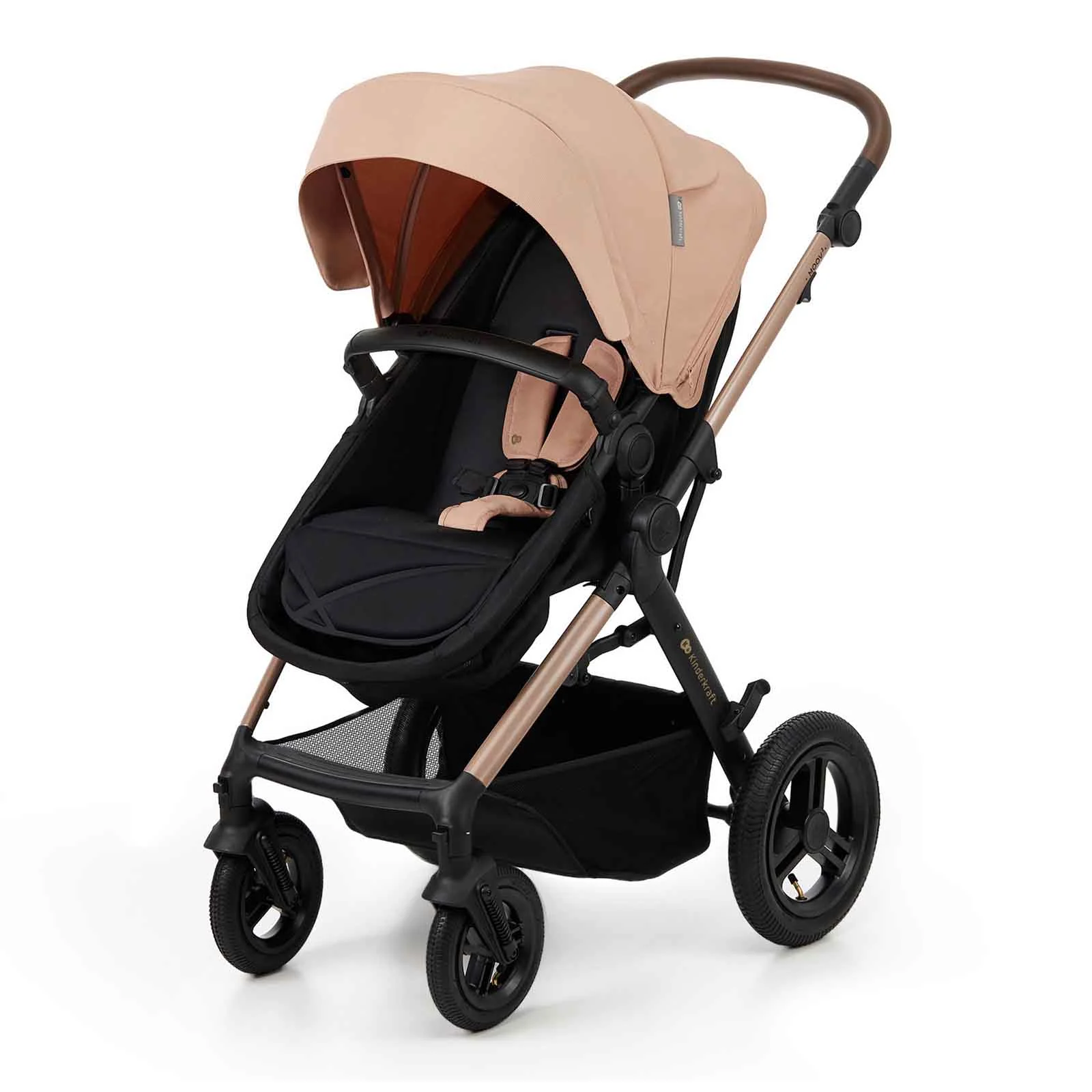 Kinderkraft Moov 2 Air 3-in-1 Travel System - Beige | The Nursery 