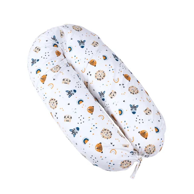 Cuddles Collection 5-in-1 Nursing & Maternity Pillow - Zebra World