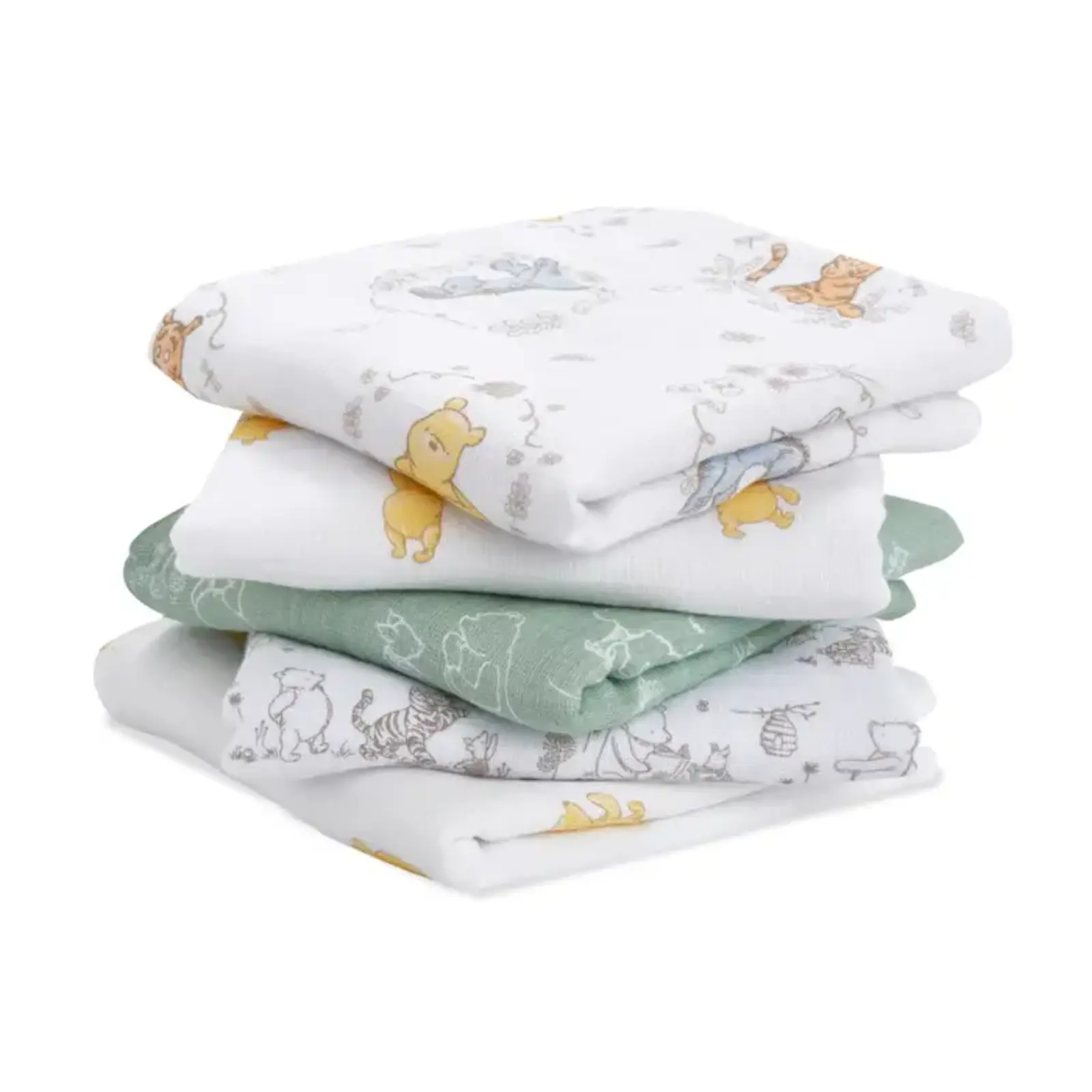 Aden + Anais Essentials Cotton Muslin Squares (5 Pack) - Winnie + Friends