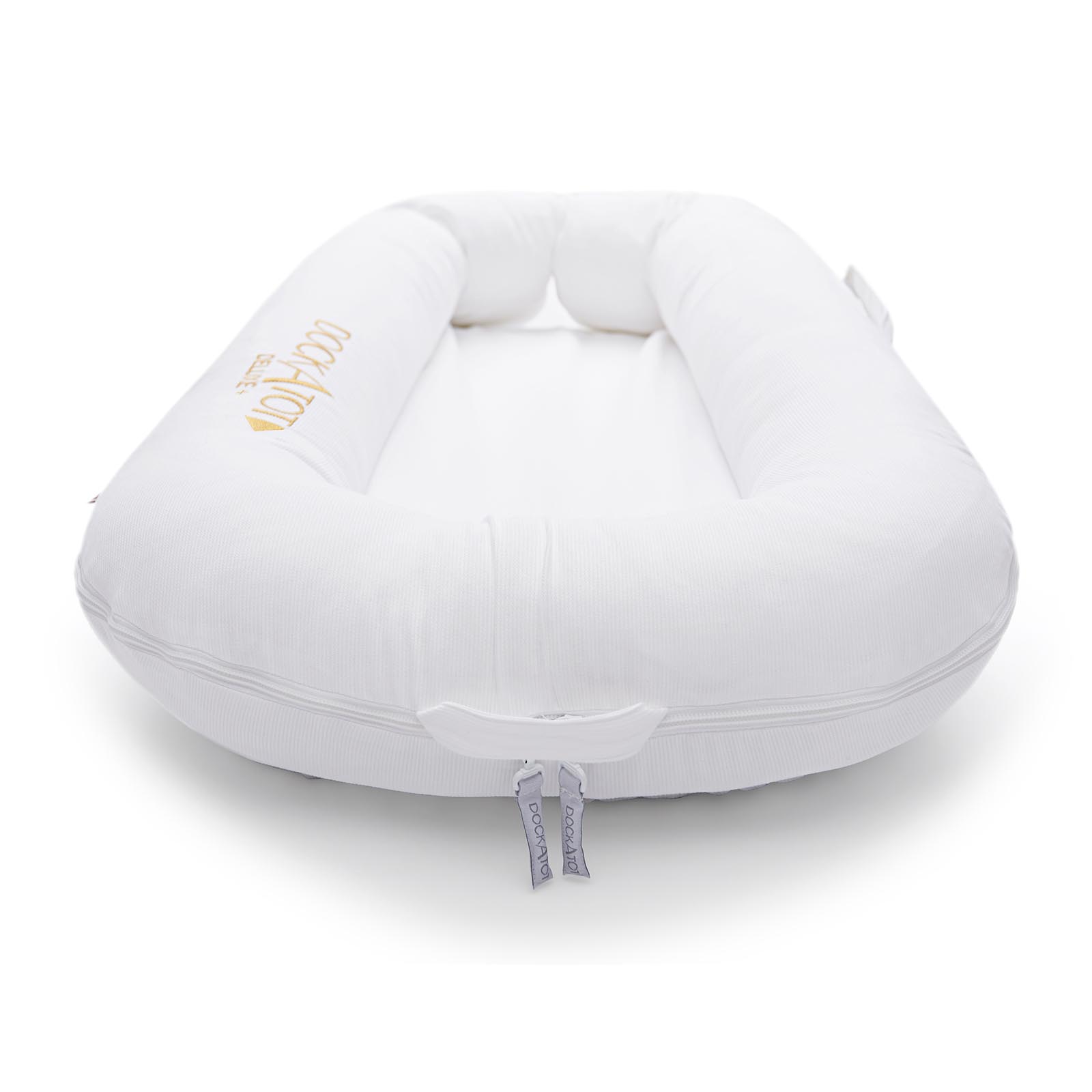 DockATot Deluxe+ Dock - Pristine White | The Nursery Store