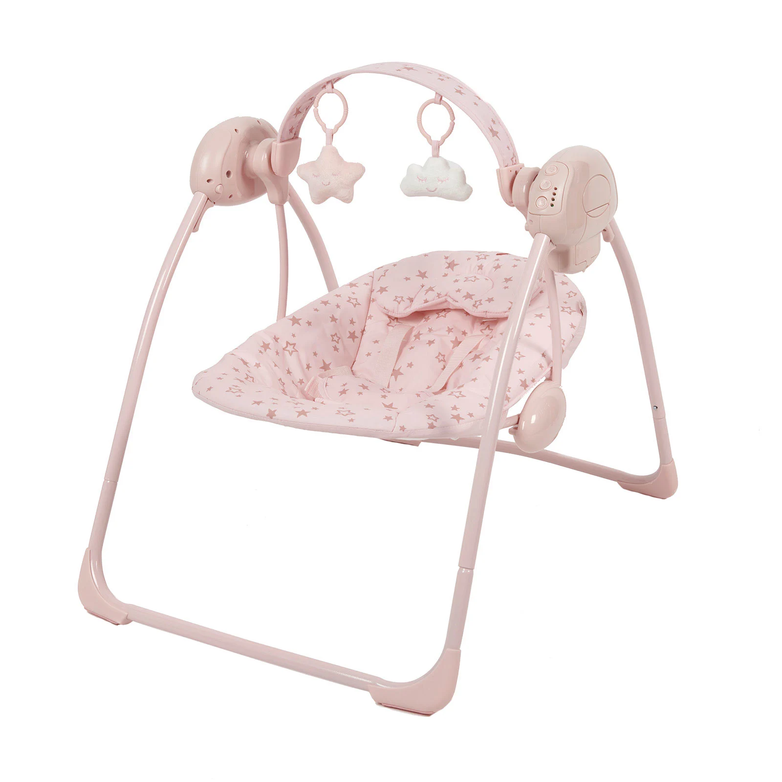 Pink baby swing chair hotsell