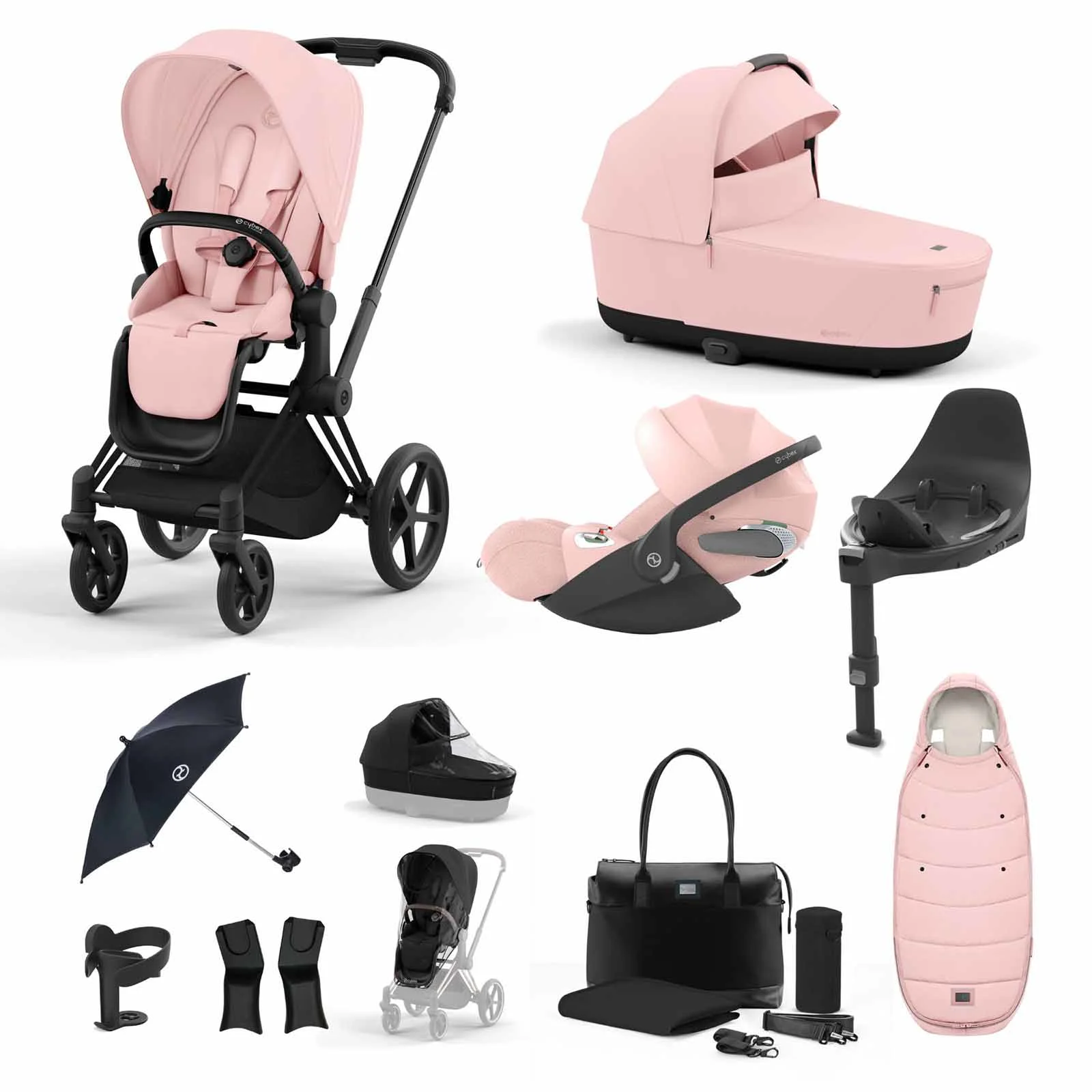 maxi-cosi zelia luxe Maxi-Cosi Zelia Luxe 5-in-1 Modular Travel System, New Hope Navy