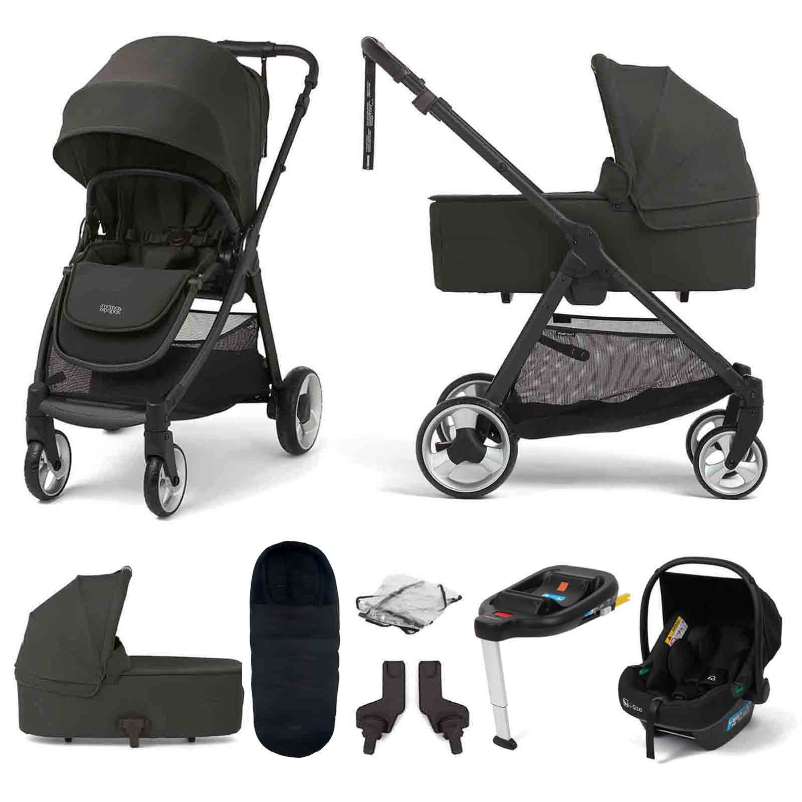 Mamas & Papas Flip XT2 Travel System Bundle – Ink | The Nursery Store
