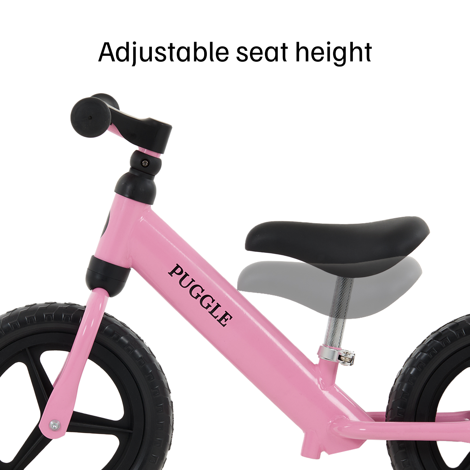 Toddler Bike Without Pedals Learn To Ride Sit Balance Trike Pink Girls 1-2 Years
