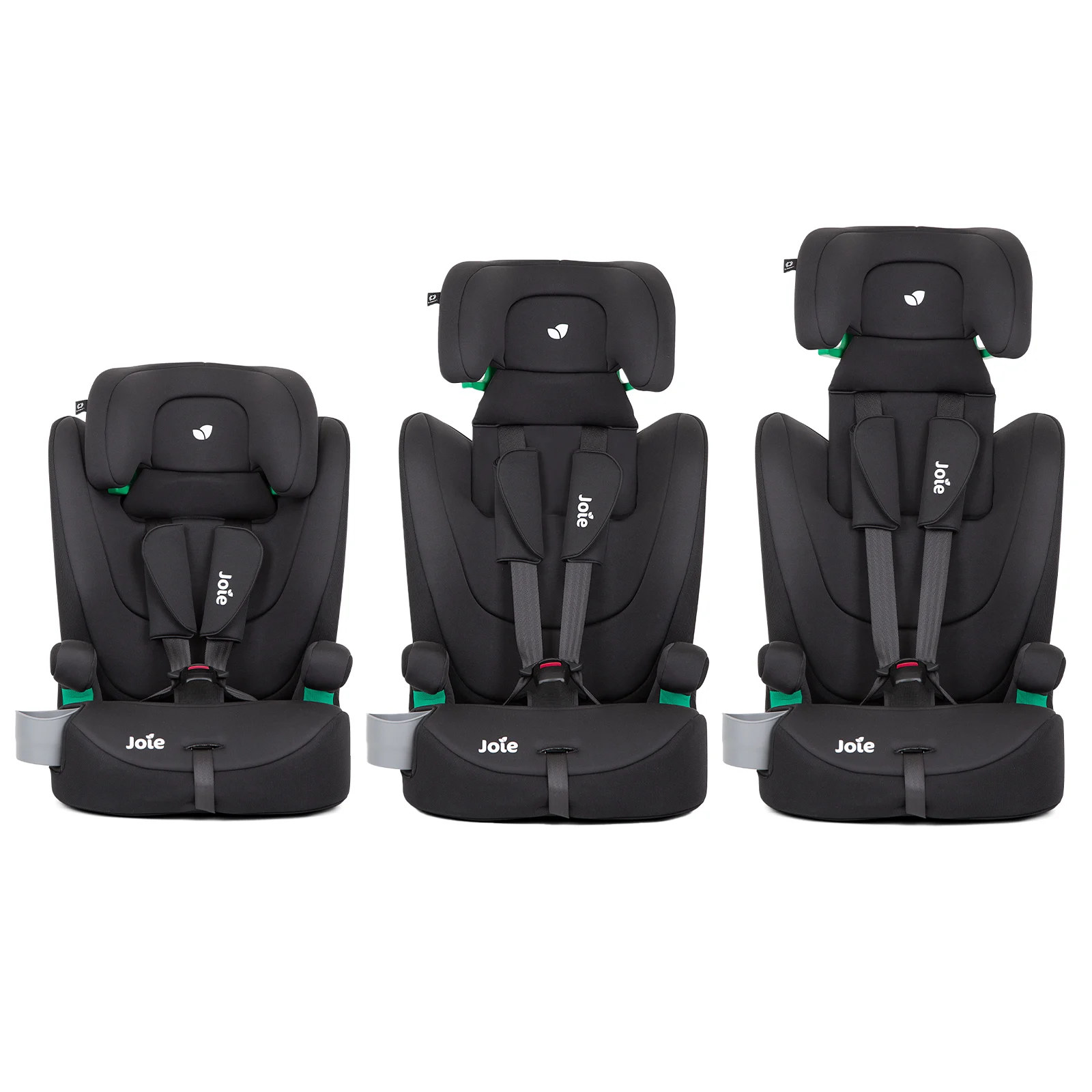 Joie Elevate Booster Car Seat – Shale (15m–12y) The Nursery Store