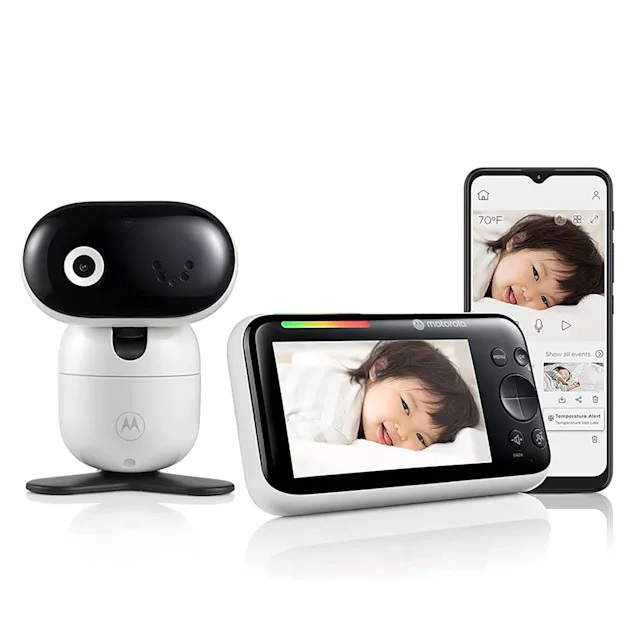 Motorola Nursery HD Wi-Fi PIP1610 Video Baby Monitor With 5 Inch HD Parent Unit & App - White