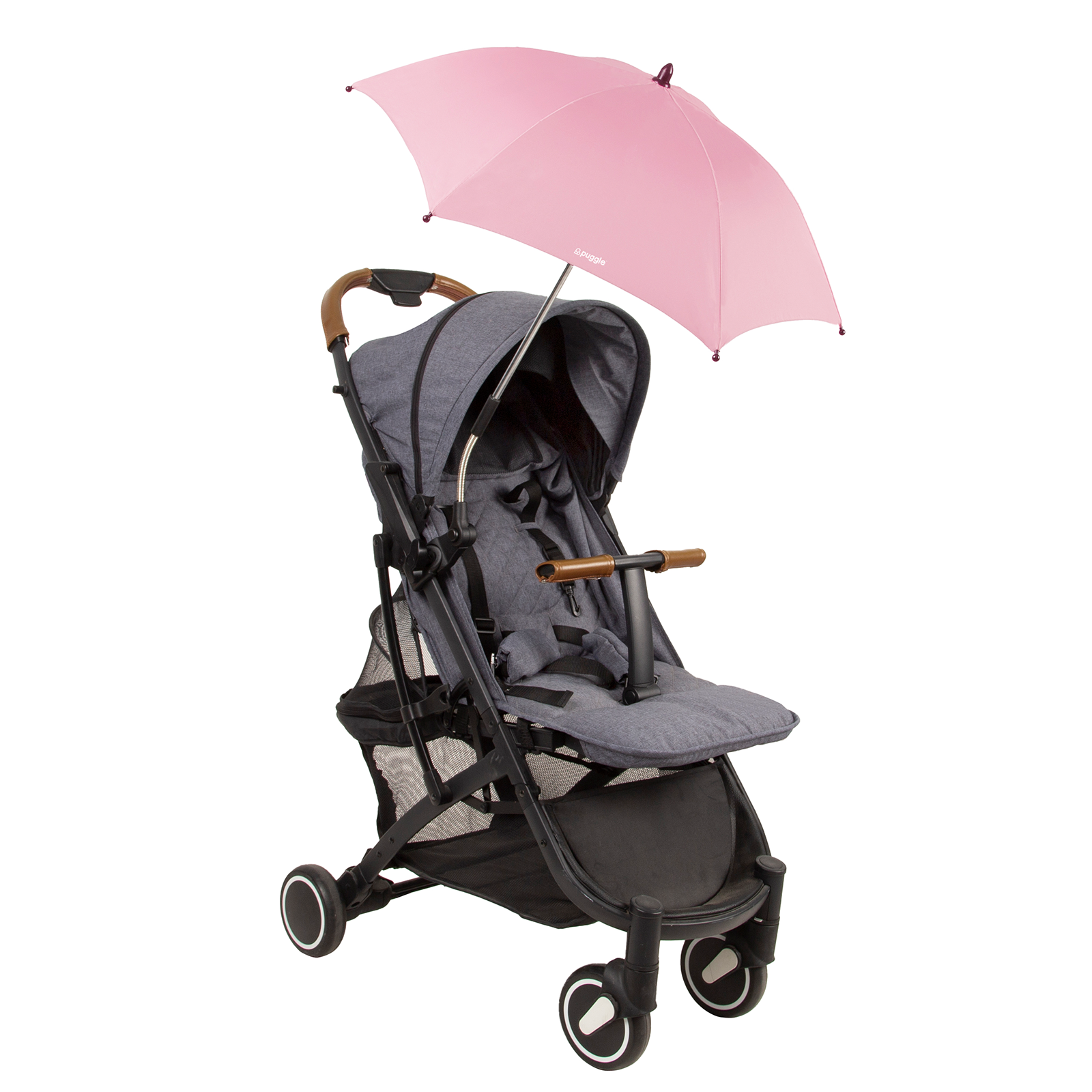 Puggle Universal Pushchair Sun Parasol Pink The Nursery Store