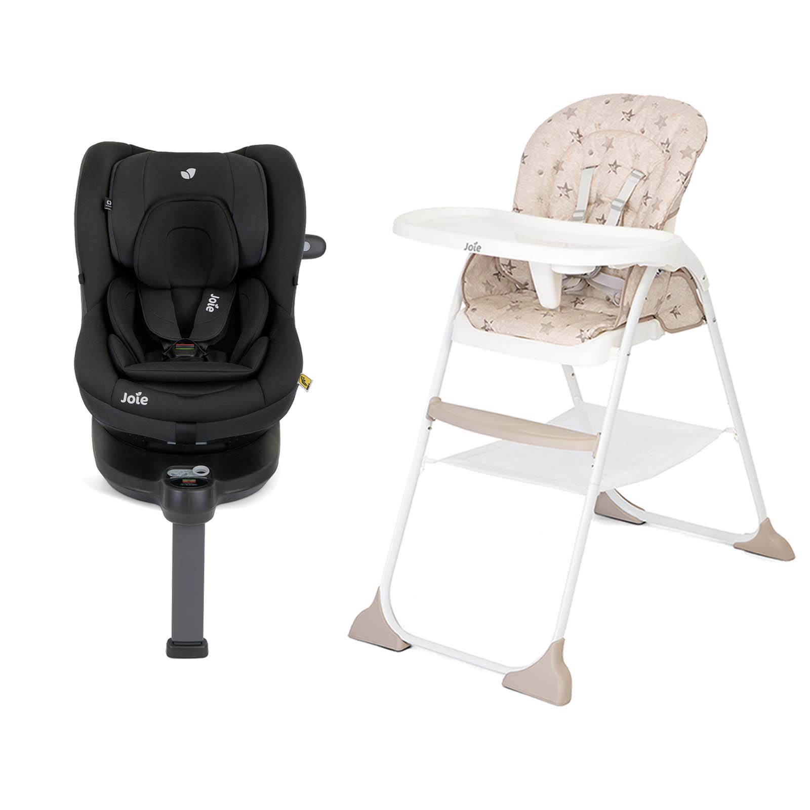 Joie i-Spin 360 & Mimzy Snacker - Shale/Cosmo Tan | The Nursery Store