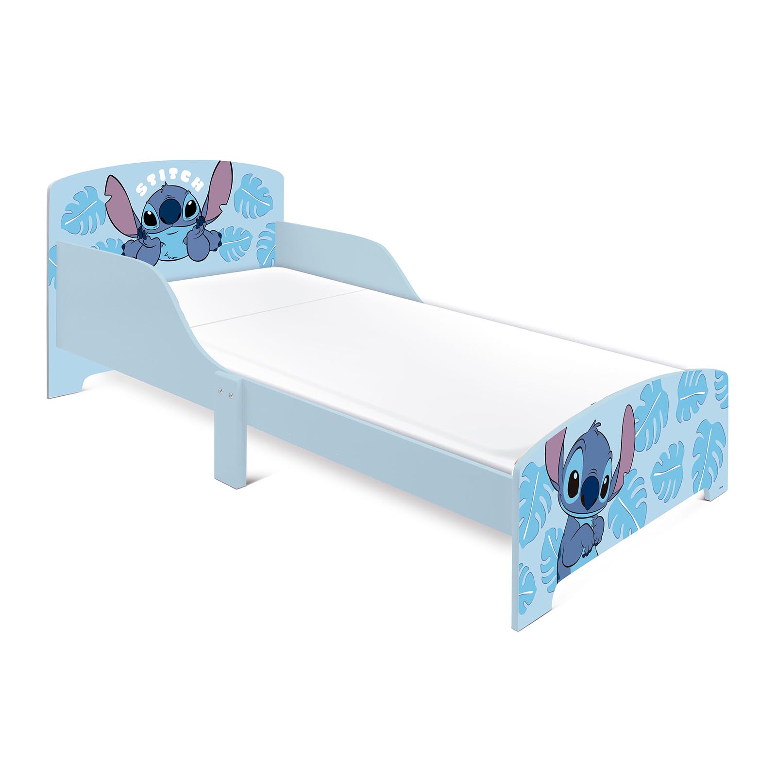 Disney Lilo & Stitch Wooden Junior Toddler Bed - Blue
