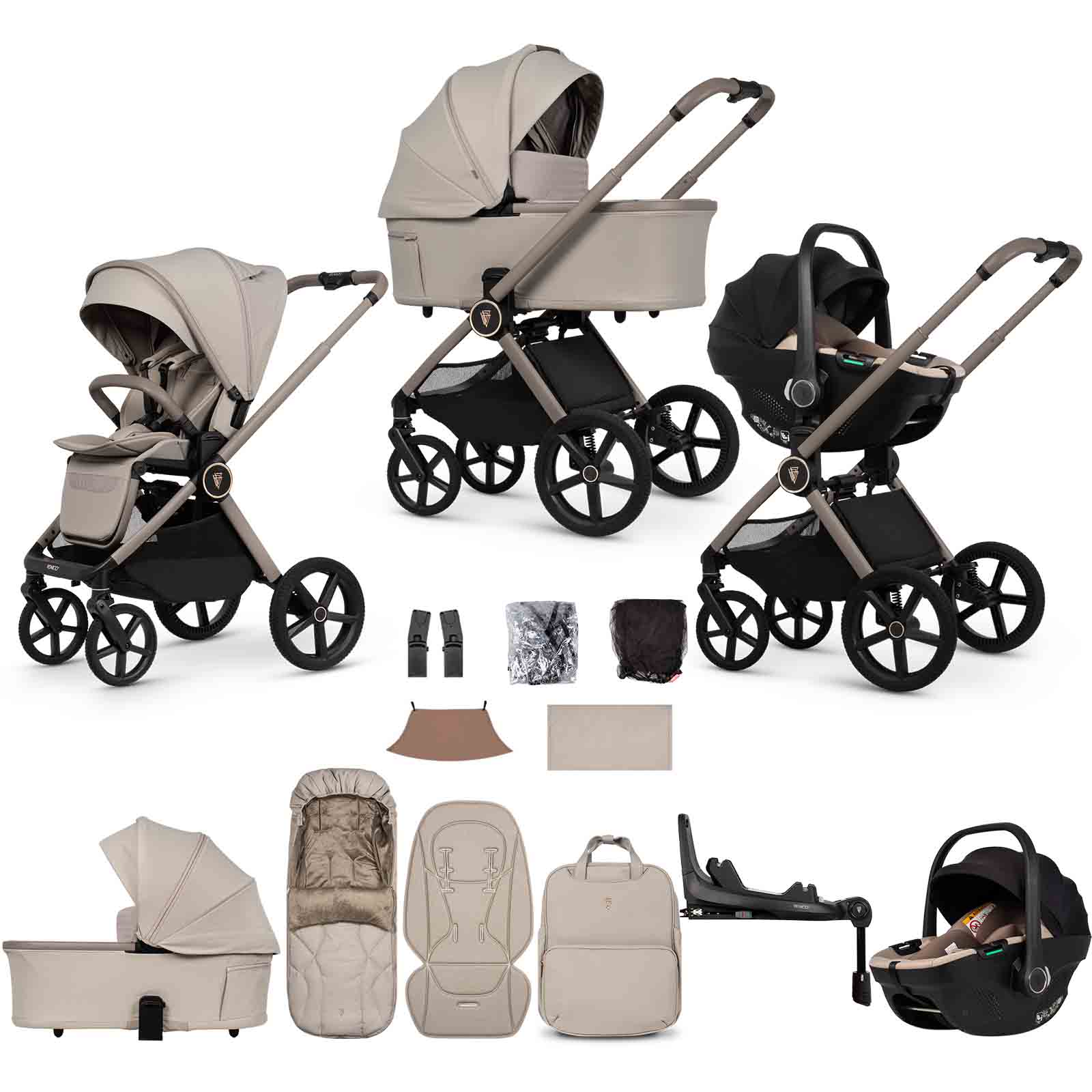 Upline 3 13 Piece Luxury Bundle Pebble