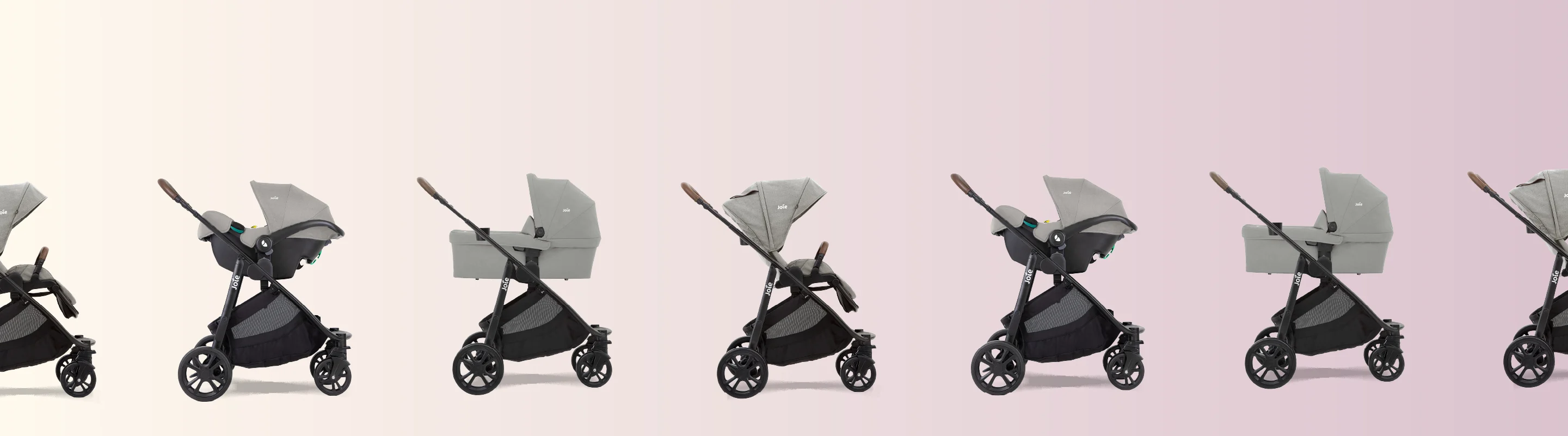 New In: Joie travel systems