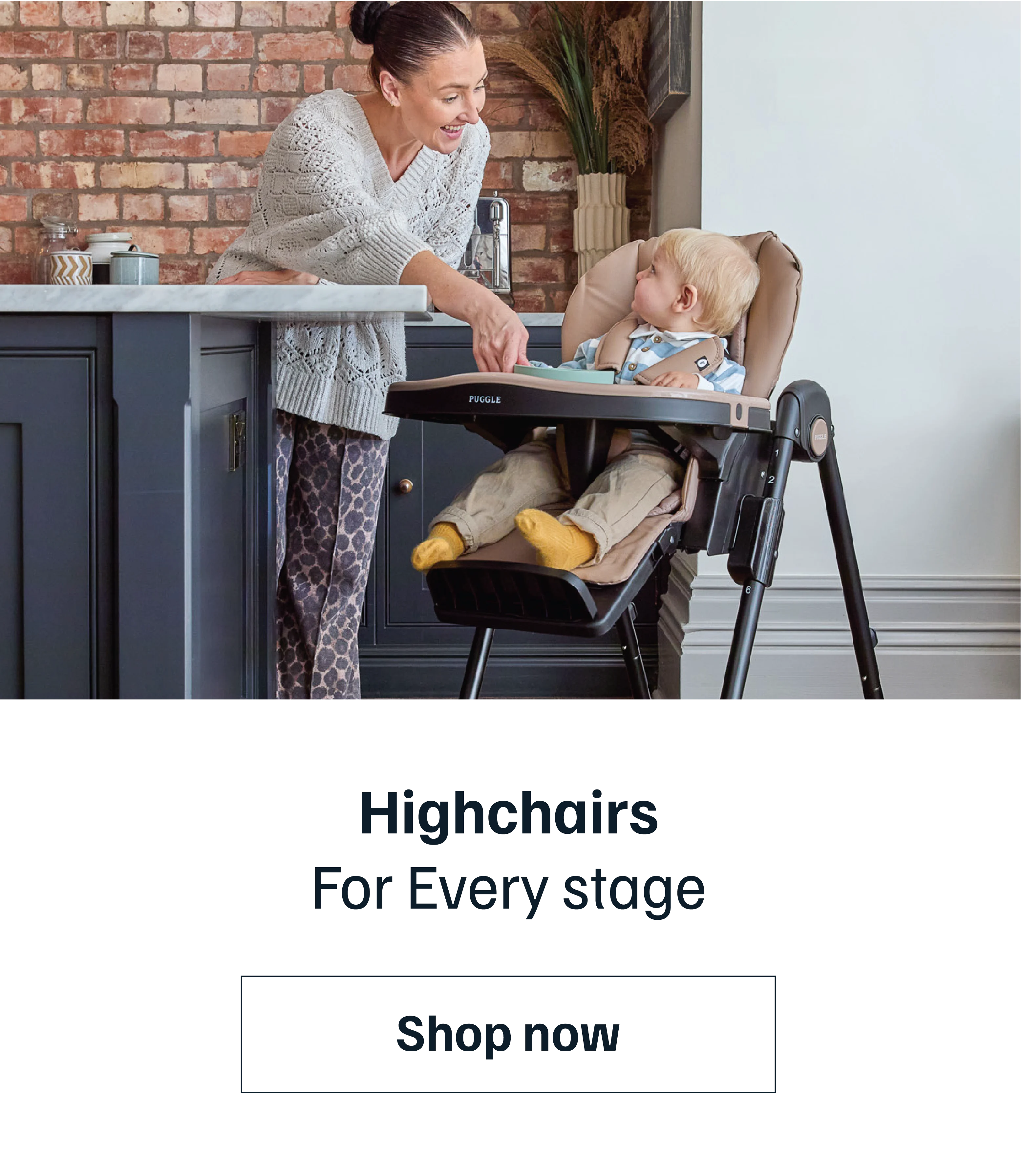 Highchairs for Christmas Dinner