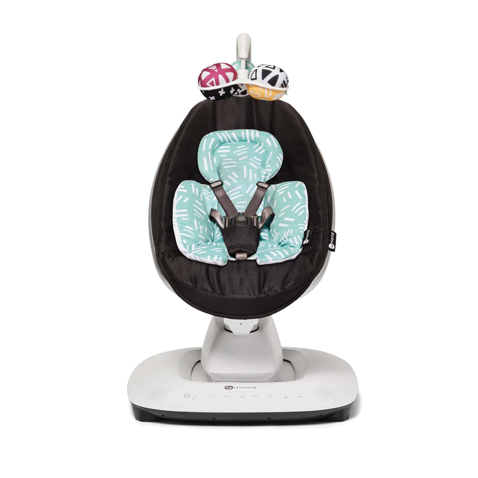 4moms mamaRoo 5.0（ママルー5） 4Moms MamaRoo 5 Baby Swing Rocker – Black | The Nursery Store
