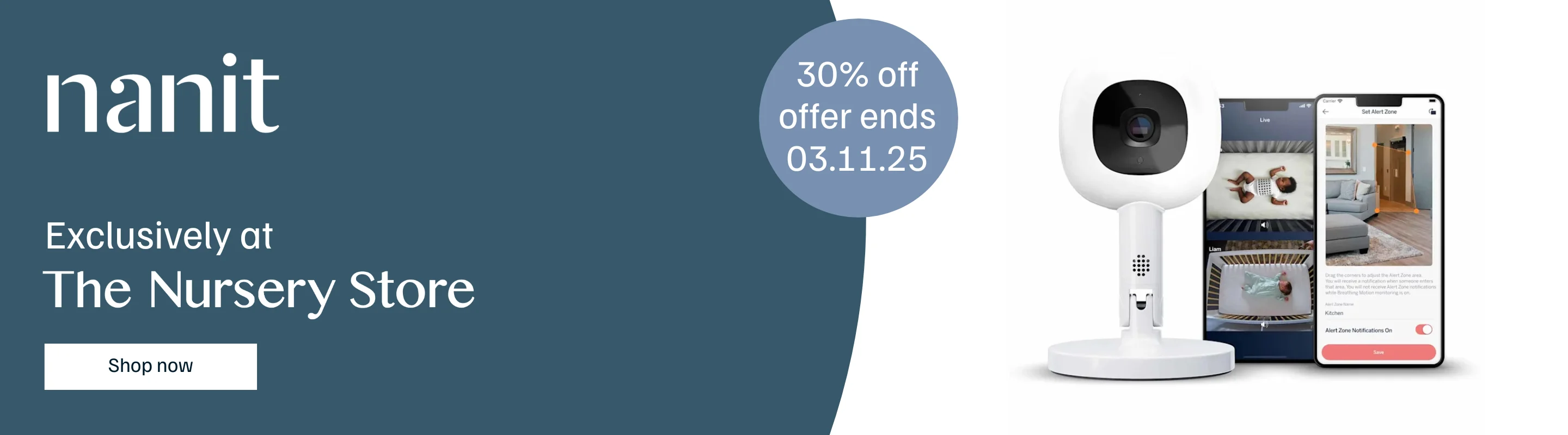 30% off Nanit