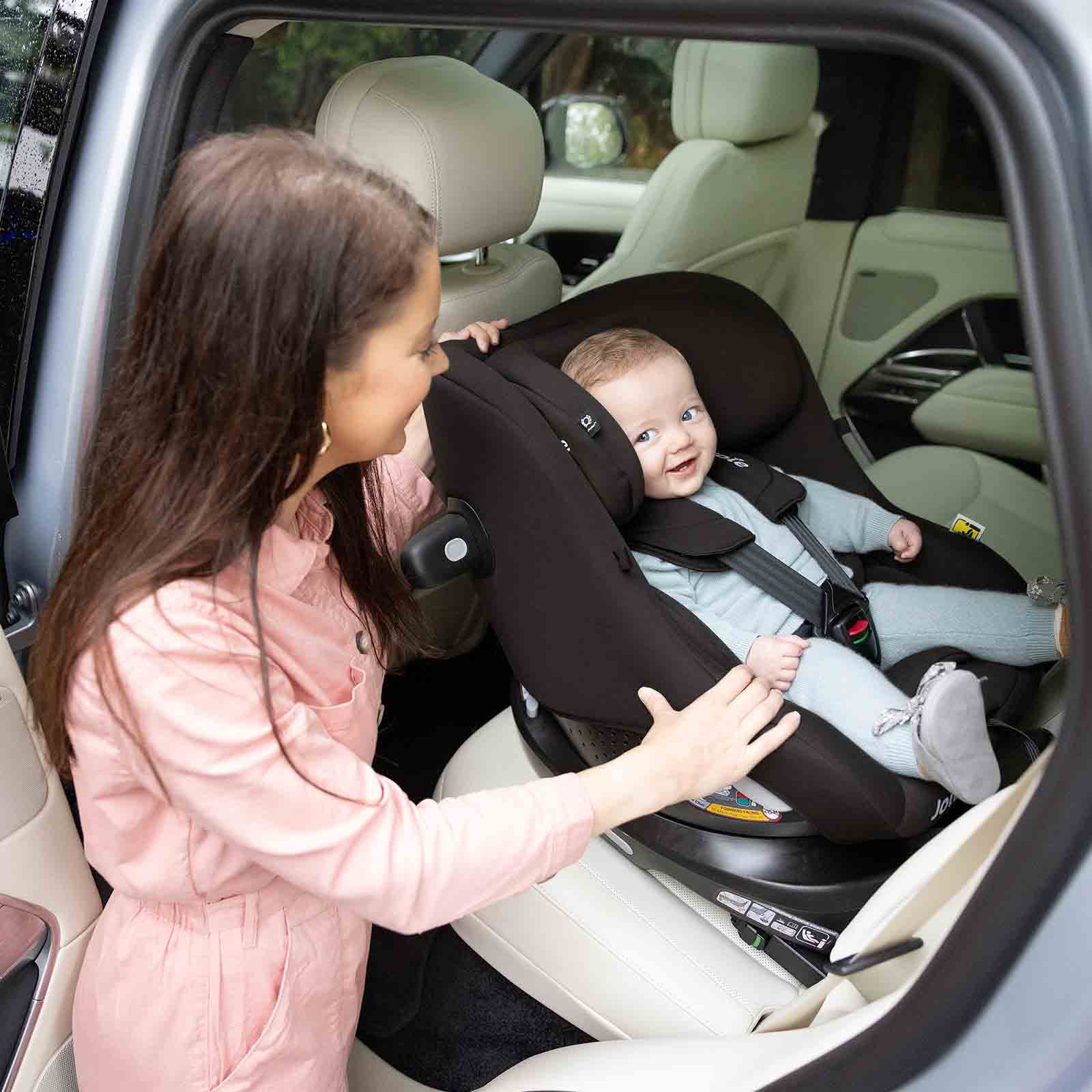 Joie I-Pivot 360 i-Size 40-105cm Spin Car Seat - Shale (0 -4