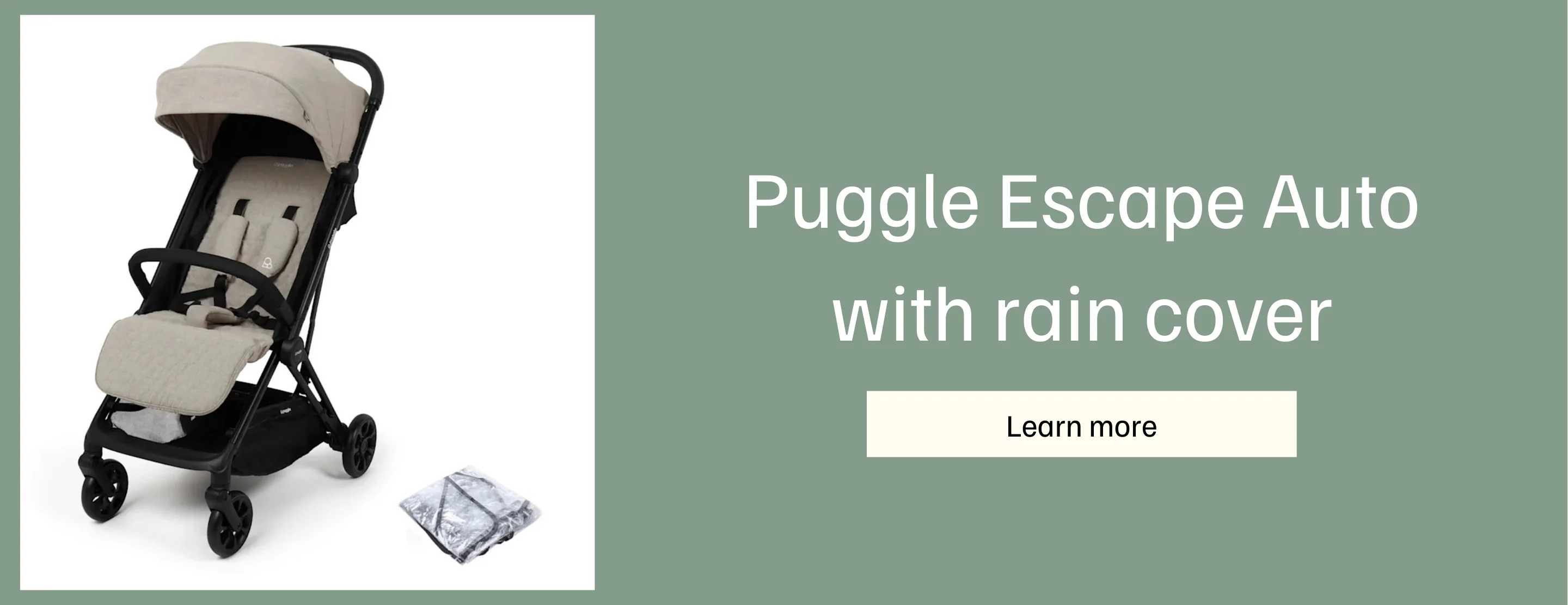 Puggle Escape Auto pushchair