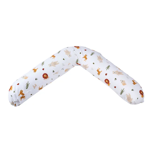 Cuddles Collection 5-in-1 Nursing & Maternity Pillow - Tiger Kingdom