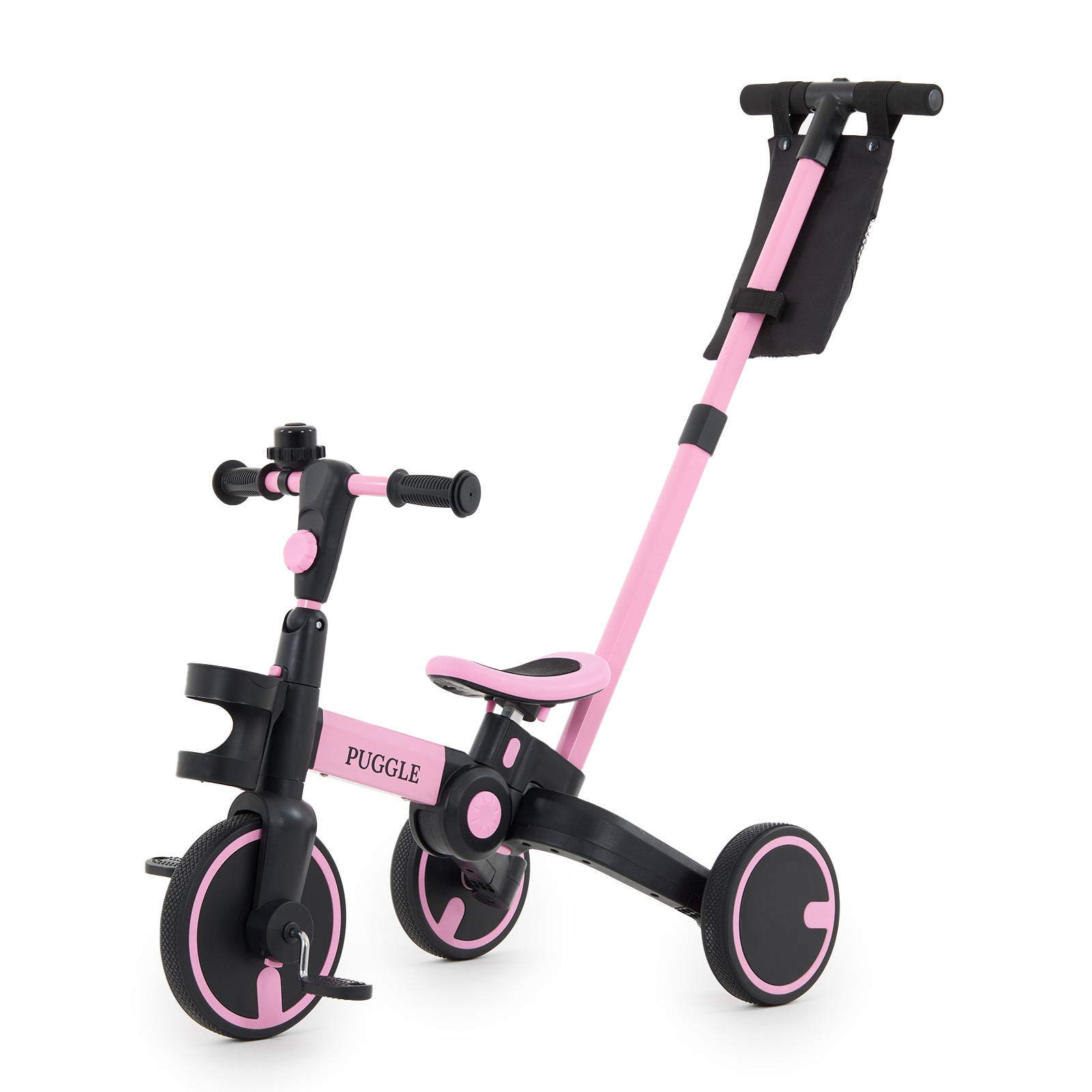 経典 & Trike Folding 3-in-1 Puggle Balance Parent with Bike ぬいぐるみ
