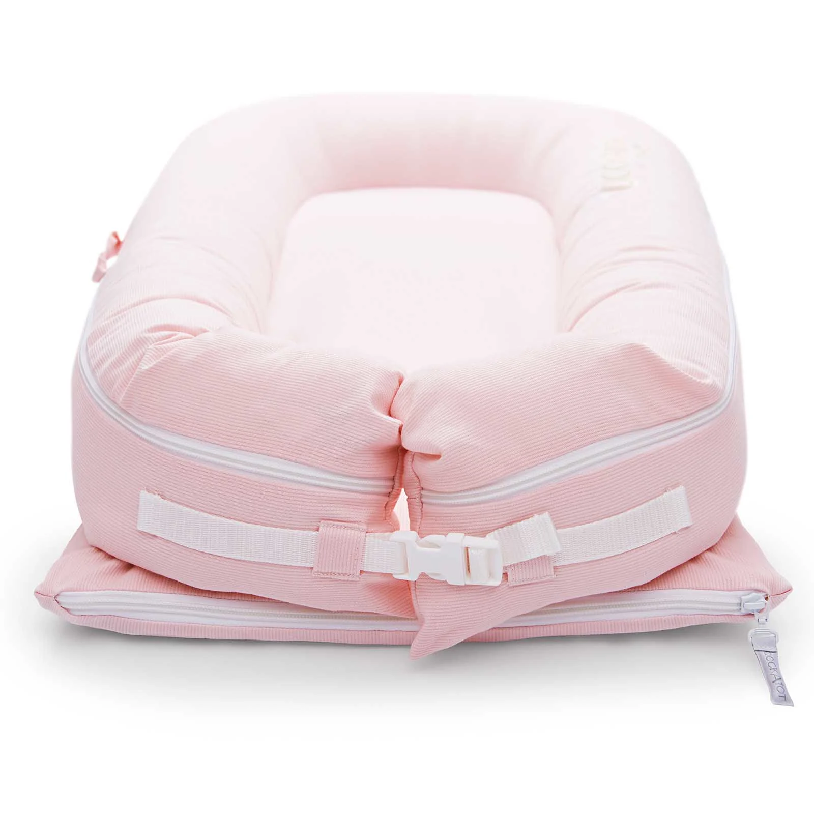 DockATot Deluxe+ Dock – Strawberry Cream | The Nursery Store