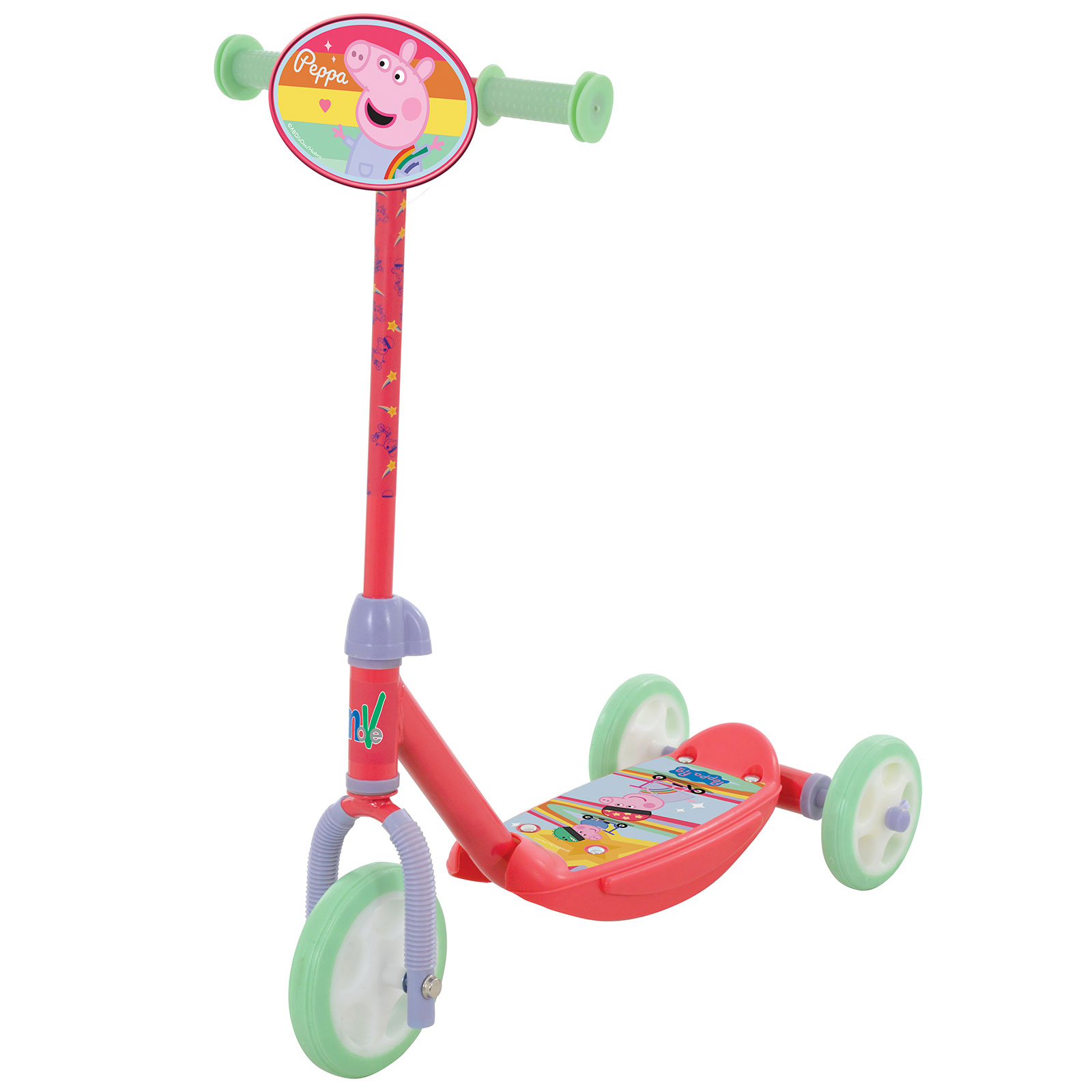 Peppa Pig Tri Scooter Pink 3 Years The Nursery Store