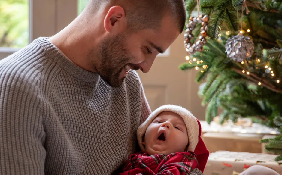 Father and baby