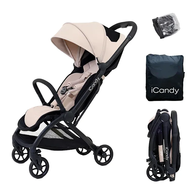 iCandy Pip Compact Cabin Approved Travel Stroller - Latte