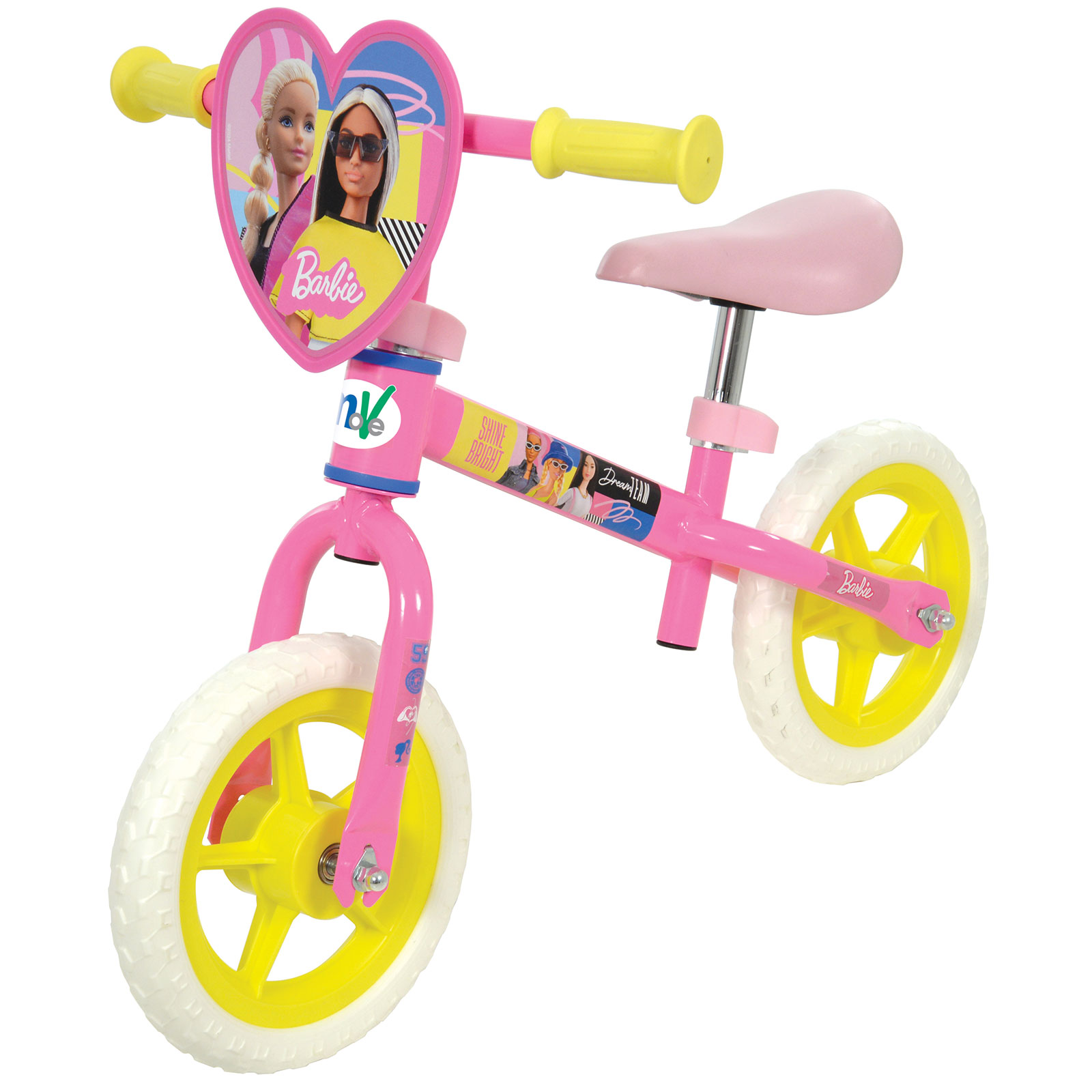 Pink and yellow bike online