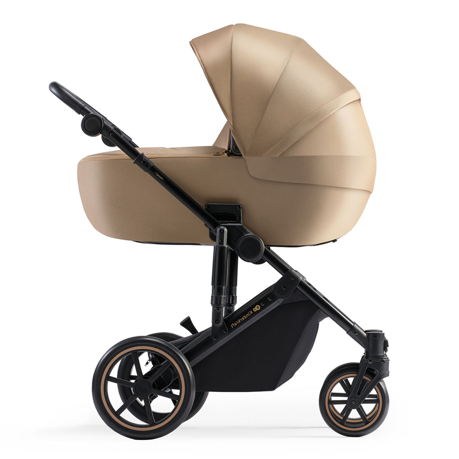 Kinderkraft Prime 2 3-in-1 Travel System With i-Size R129 Mink Pro