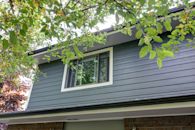 Closeup of Siding