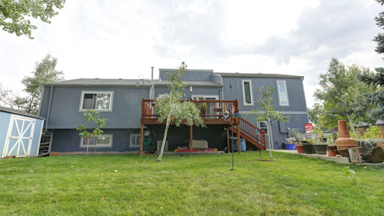 CENTENNIAL SPLIT LEVEL back view
