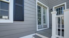 PARTIAL SIDING REPLACEMENT back entry