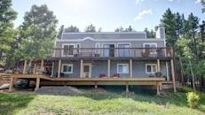 CONIFER MOUNTAIN HOME patio full