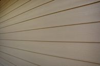 PARKER 1970S RANCH HOME siding close up