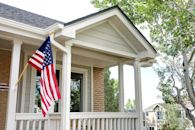 LAKEWOOD NEW SIDING & TRIM REPLACEMENT front patio