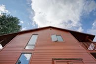 EVERGREEN MOUNTAIN HOME window with siding