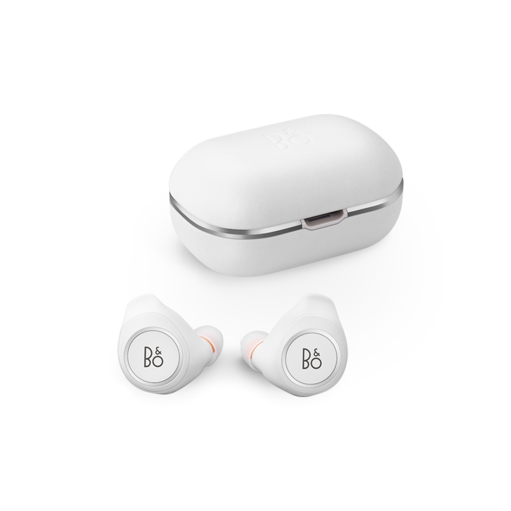 Beoplay E8 - Motion white case and earphones