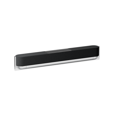 Beosound Theatre SOUNDBAR silver grey melange front and top image