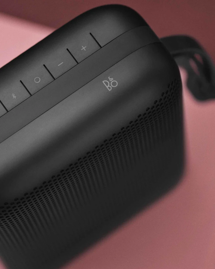 P6 speakers detail top black
