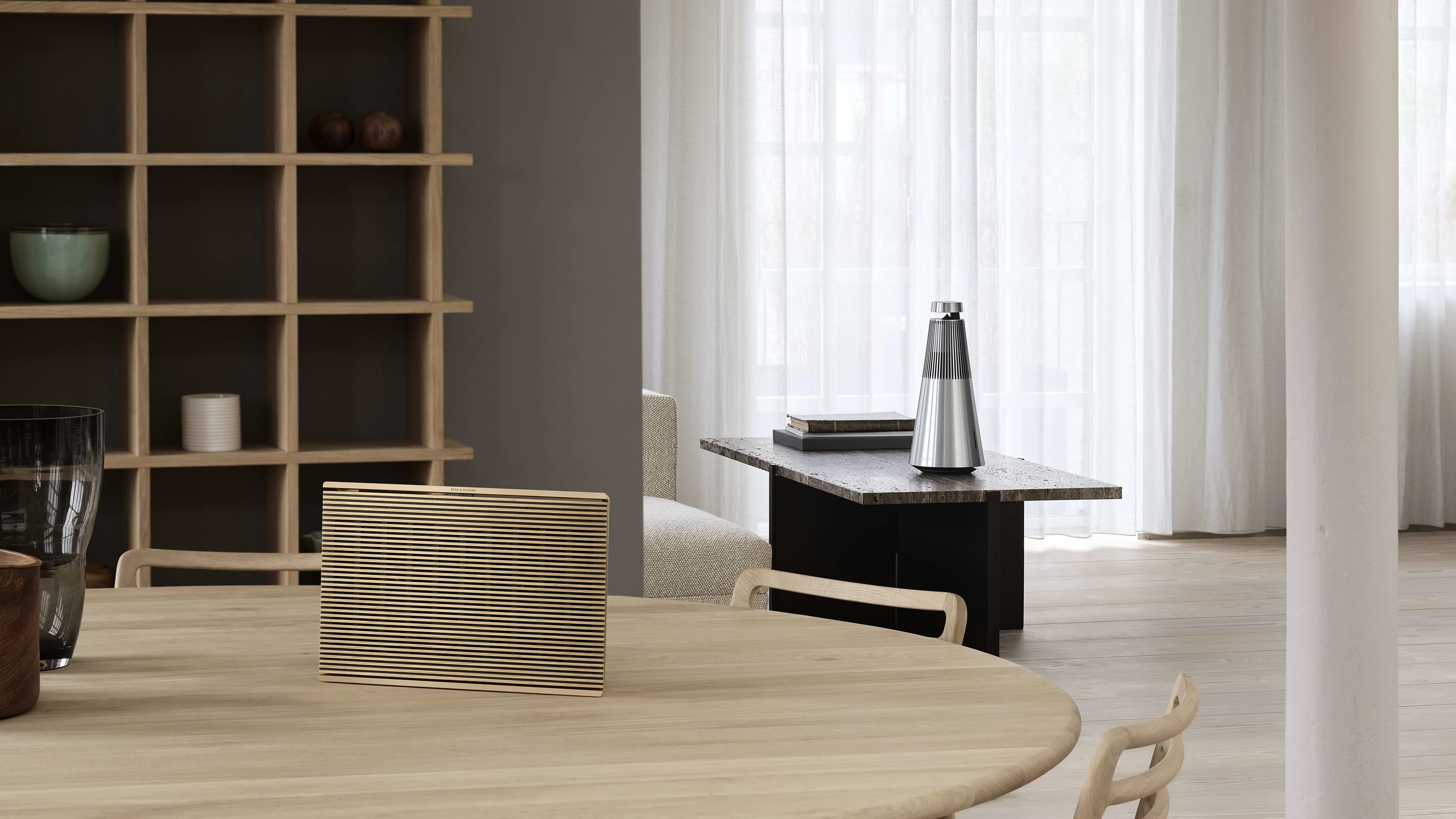 Lifestyle photo of Beosound Level and Beosound 2