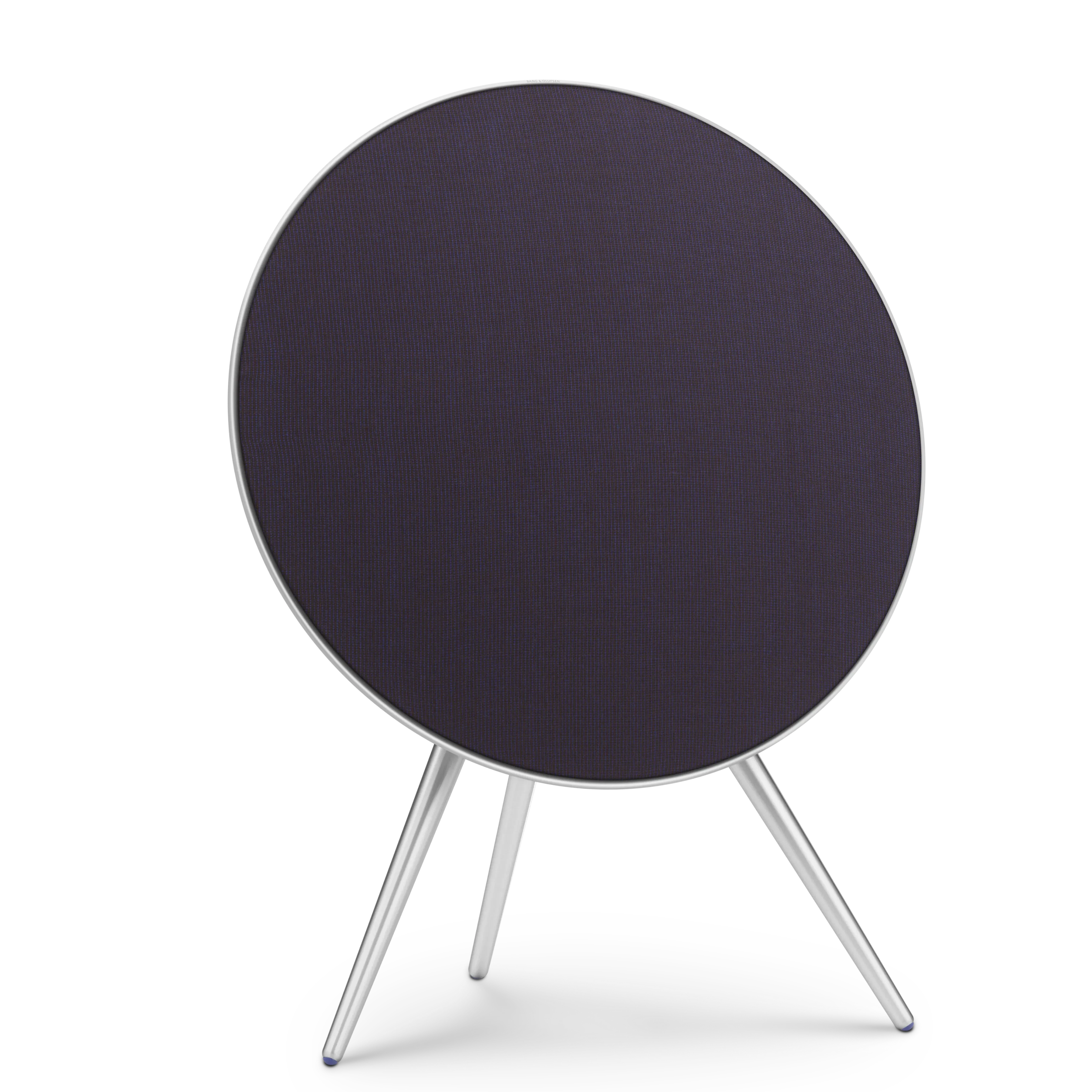 Purple a9 speaker standing viewing the front