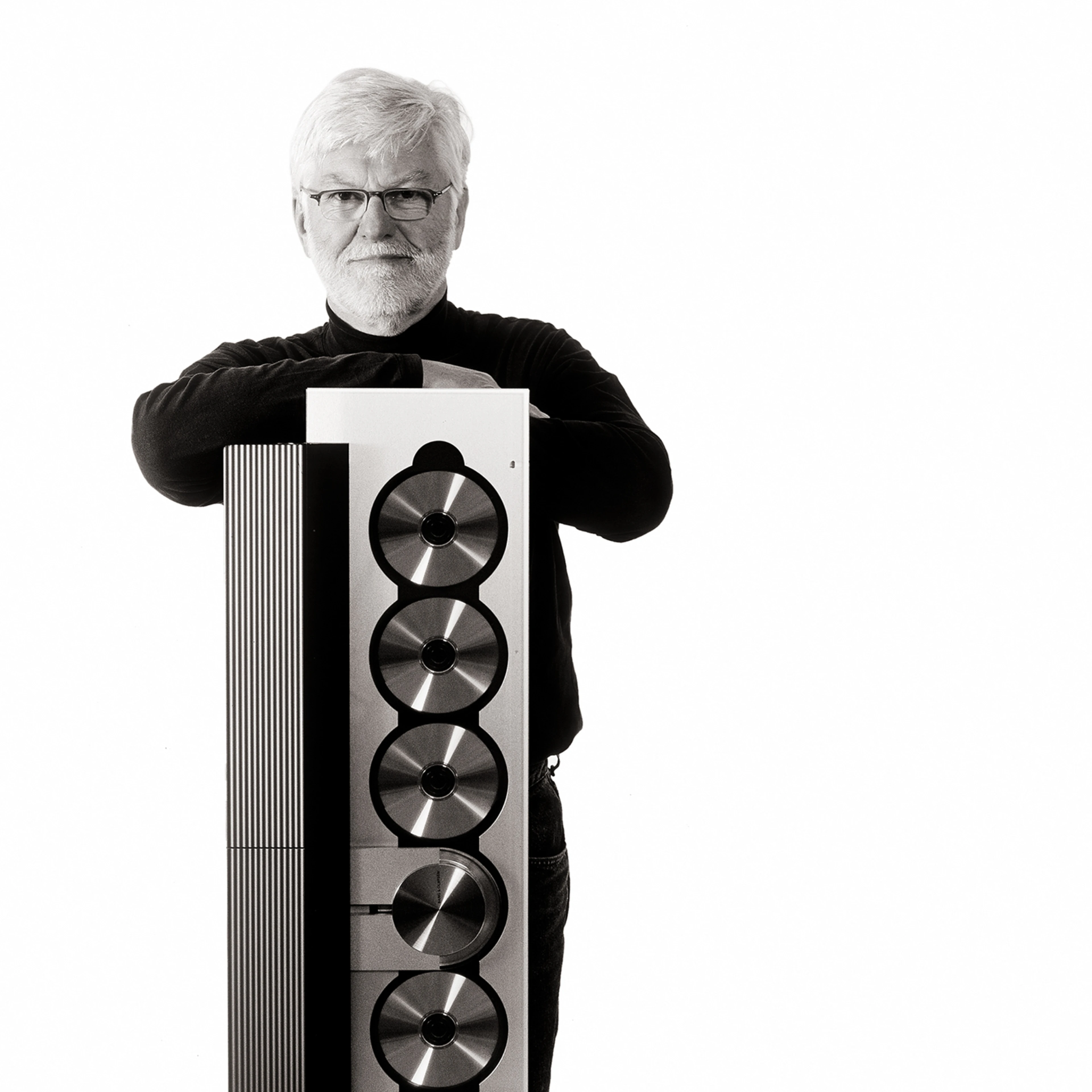 David Lewis with Beosound 9000