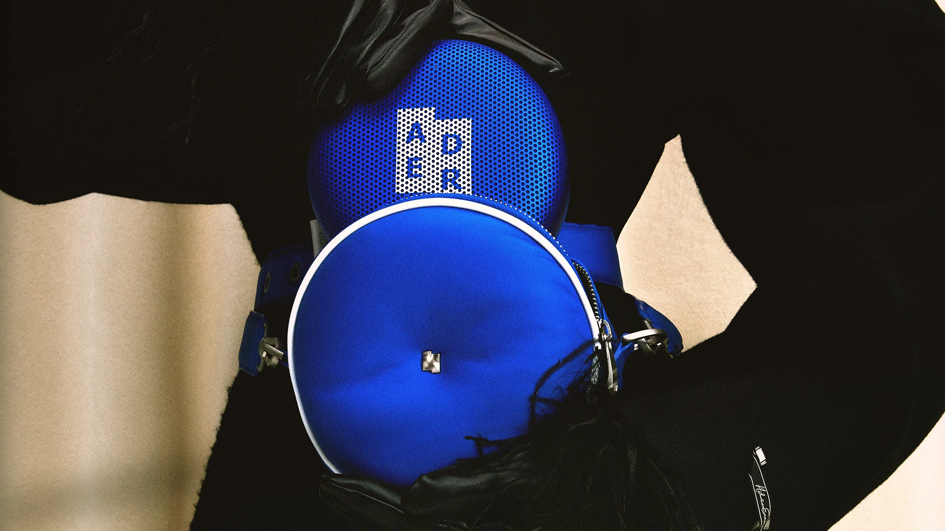 Ader Error speaker bag Image worn on the waist