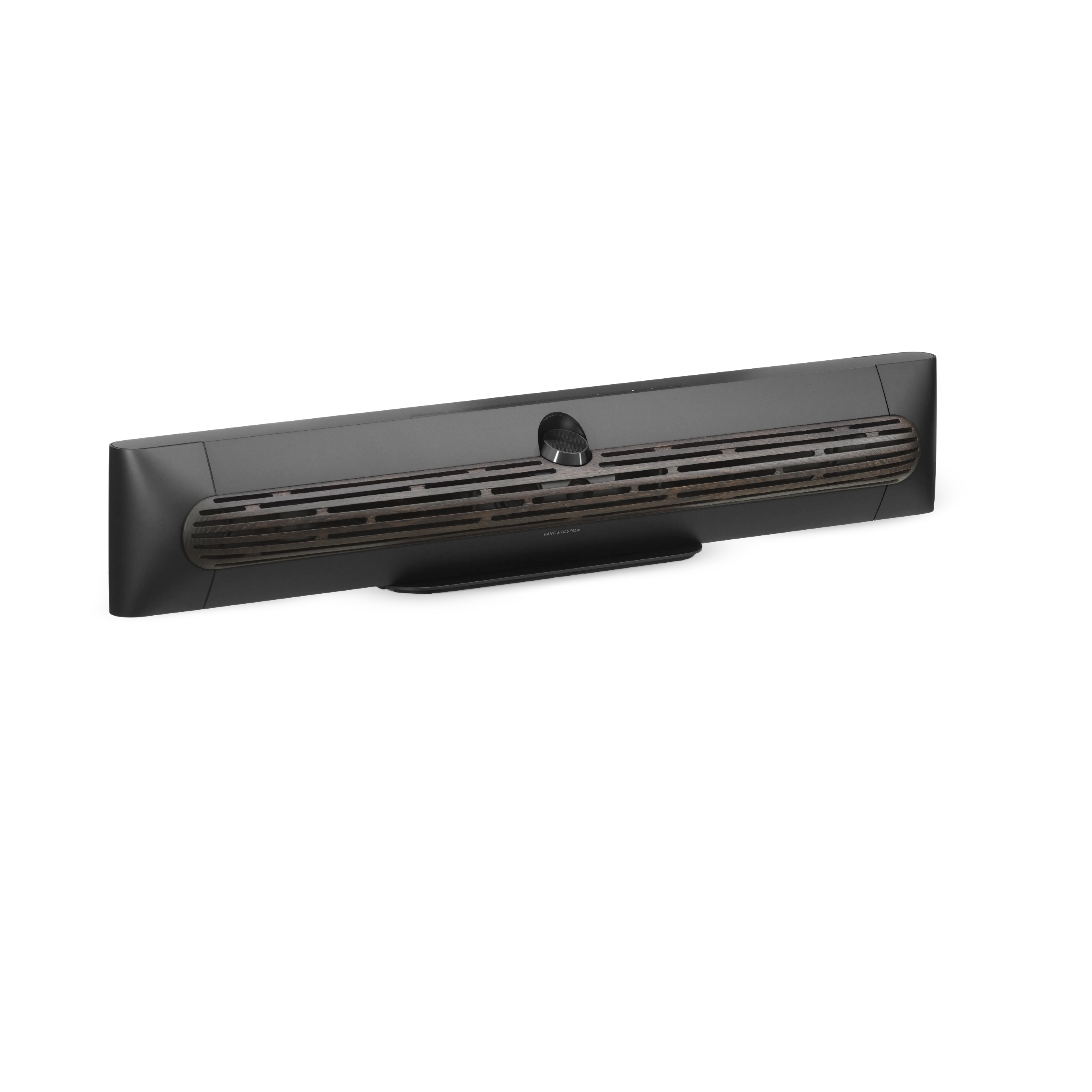 beosound premiere blackanthracite with dark oak cover