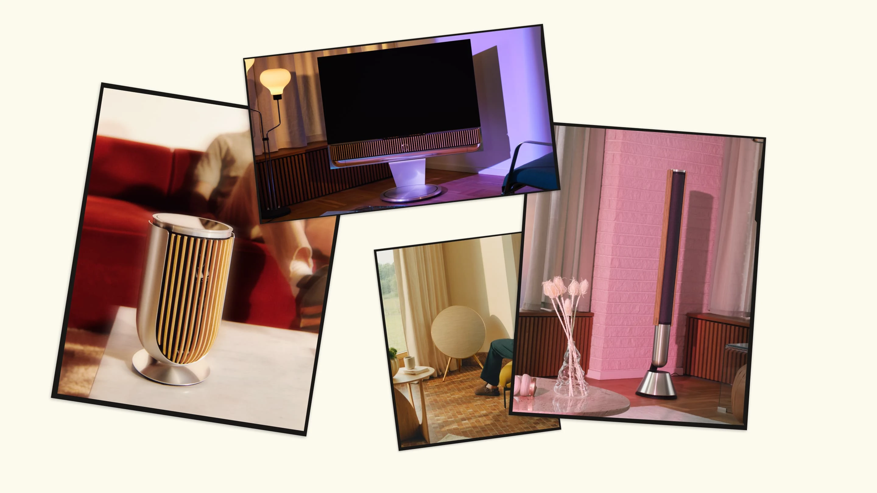 Beosound A9, Beo Lab 8, Beo Lab28, and Beovision Theatre featured together
